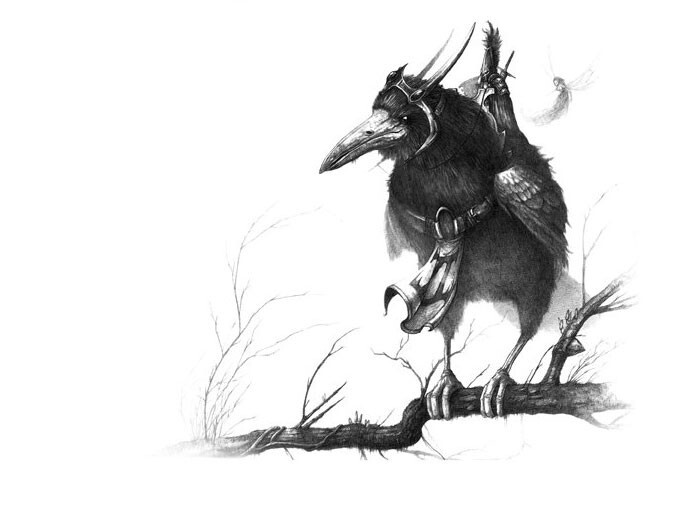 Shadows And Mist: I Draw Mystical Creatures With Graphite
