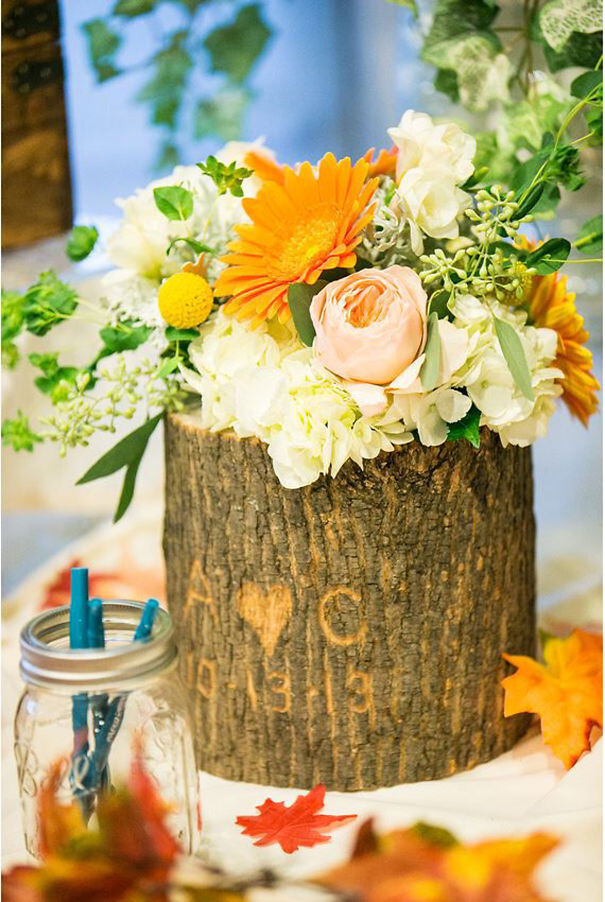 Old Tree Stumps Turned Into Beautiful Flower Planters