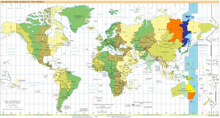14. France has more time zones than the United States or Russia