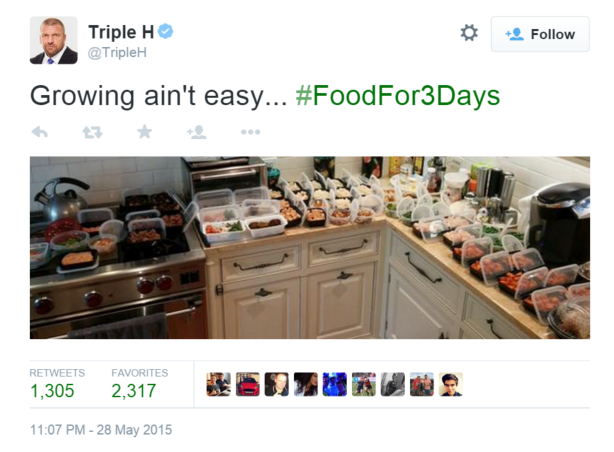 The Triple H diet.