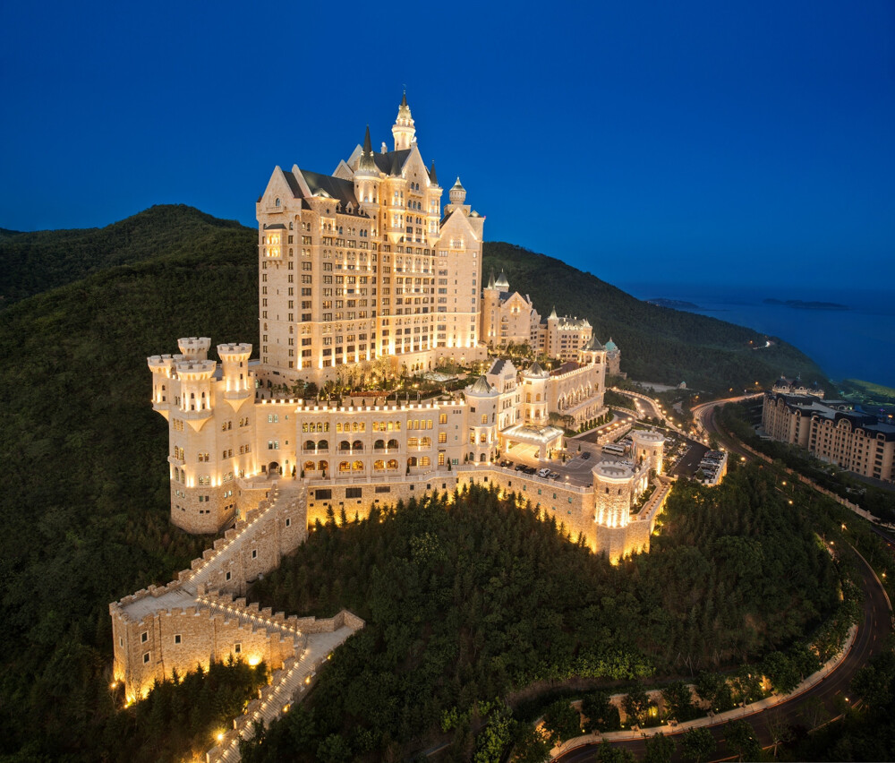 In China they have hotels that look like castles. Trip, anyone?