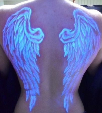 Black Light Tattoos That Will Make Your Heart Glow