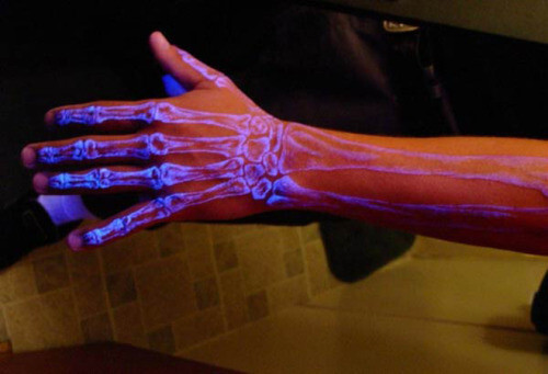 Black Light Tattoos That Will Make Your Heart Glow