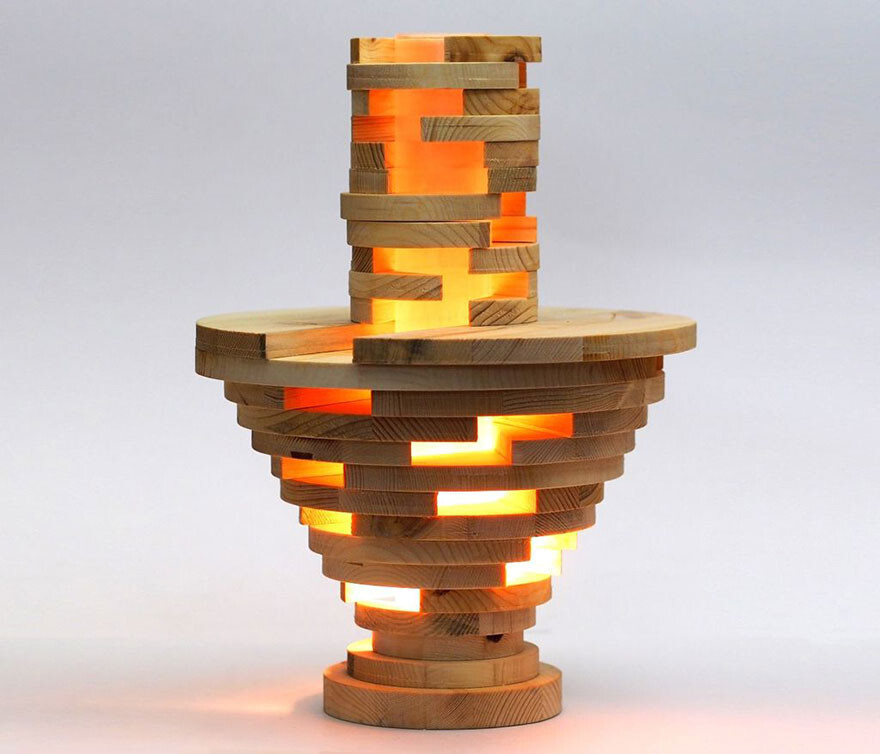 DIY Shape-Shifting Lamp That You Can Flip, Swirl And Arrange However Y