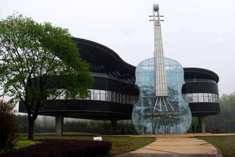 The piano house in China