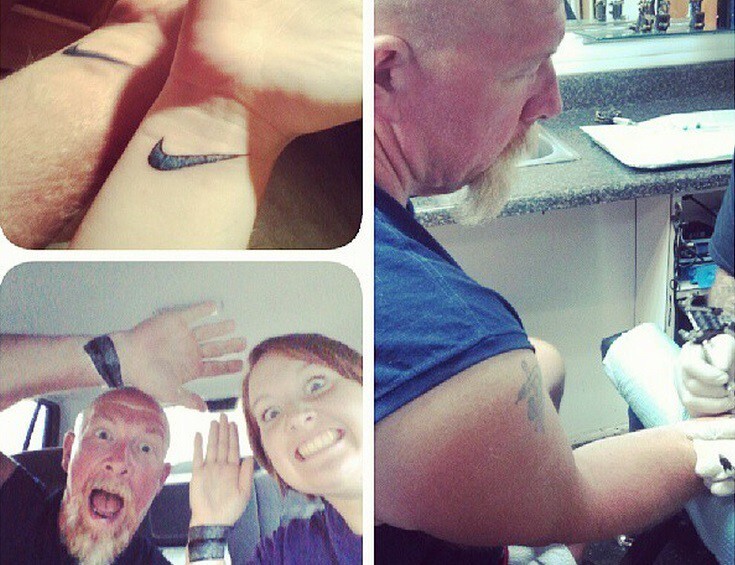 Fathers And Daughters Who Took The Plunge And Got Matching Tattoos