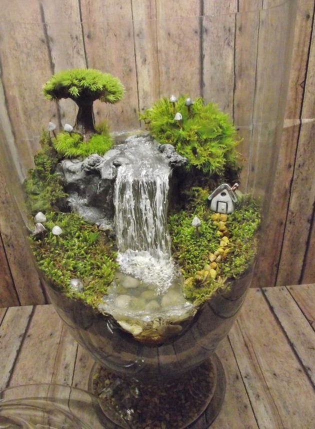 10. Water Fairy Garden