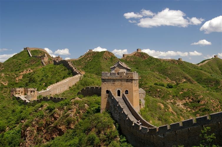 2. The Great Wall of China. 