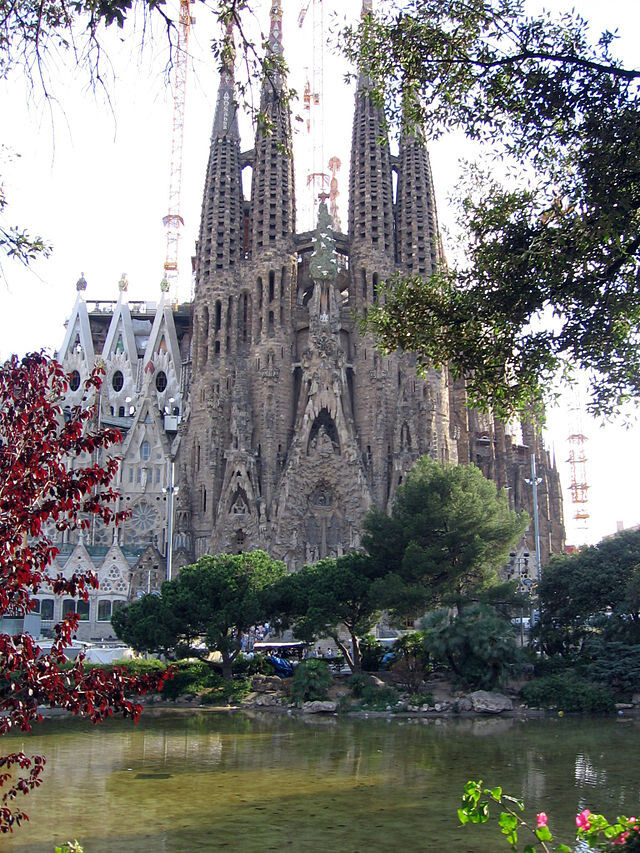 13. Sagrada Familia in Barcelona, Spain. 