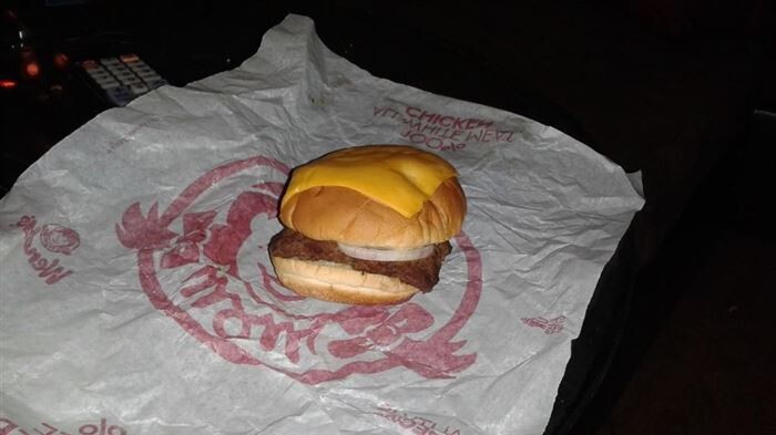 6. This cheeseburger: