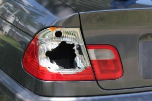 2. If you are ever thrown into a trunk, kick out the back tail light and stick your hand out to alert other drivers.