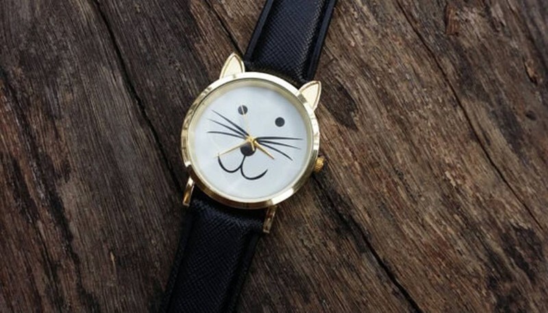 This cat watch ($12):