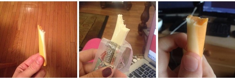 There’s no explanation for eating string cheese like this
