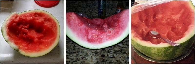 No one seems to know how to eat watermelon
