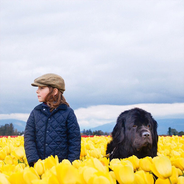 Mom Documents The Friendship Between A Boy And His Pets