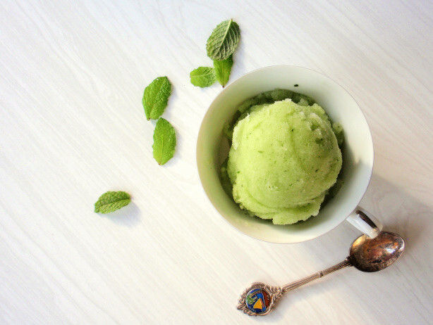 13. The "green stuff" from The Princess Diaries (aka mint & cucumber sorbet). Just don't eat too fast.