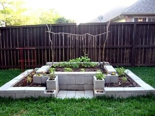 13. Create a raised garden. 