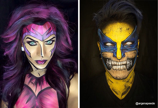 Female Magneto / Zombie Wolverine