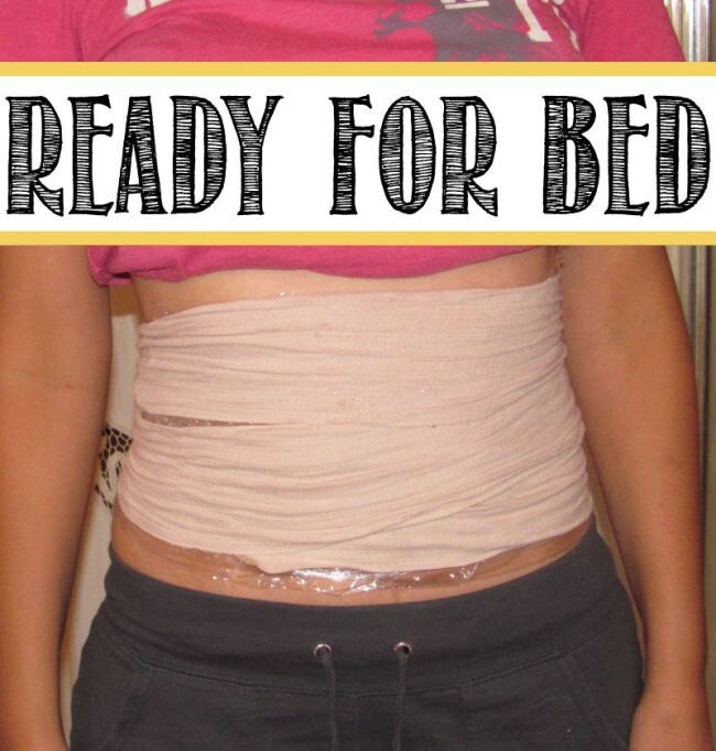 DIY Body Wrap – Lose up to 1 inch over night!