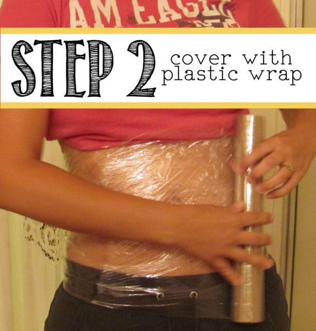 DIY Body Wrap – Lose up to 1 inch over night!