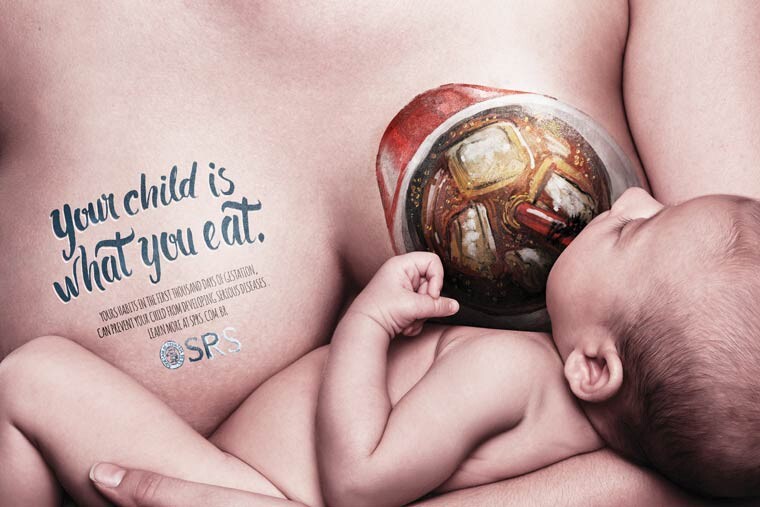 Pregnancy and Junk Food – An amazing awareness campaign