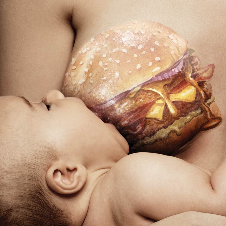 Pregnancy and Junk Food – An amazing awareness campaign