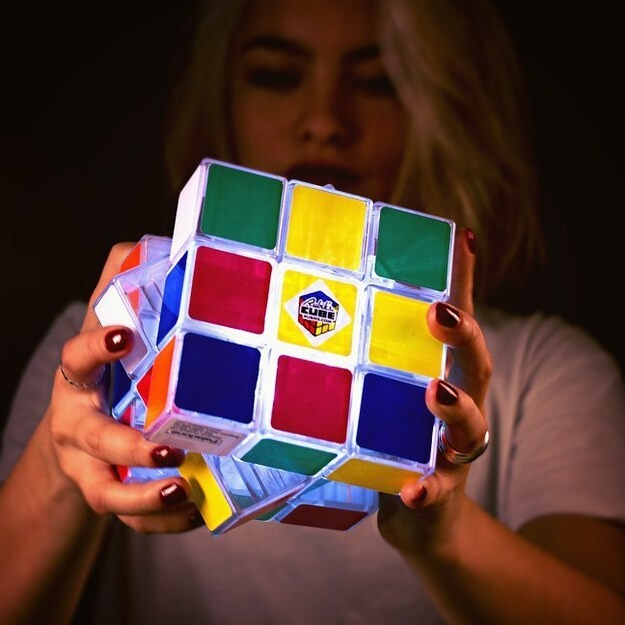 A nightlight that’s also a Rubik’s Cube.