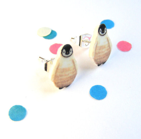 21. These baby penguin earrings because baby penguins.