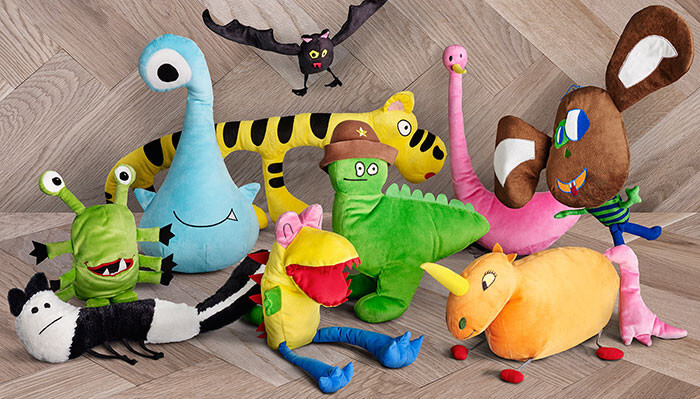 IKEA Turned Children’s Drawings Into Real Plush Toys To Raise Money For Charity