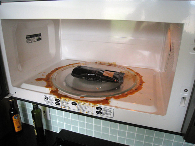 10. This person who was able to make a mess happen AROUND the dish, and not ON it.