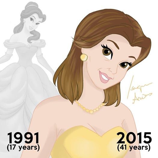 Belle would be 41 and rocking the lob.