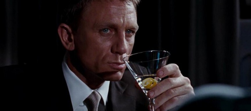 3. Bond Gets A Different Drink Twice