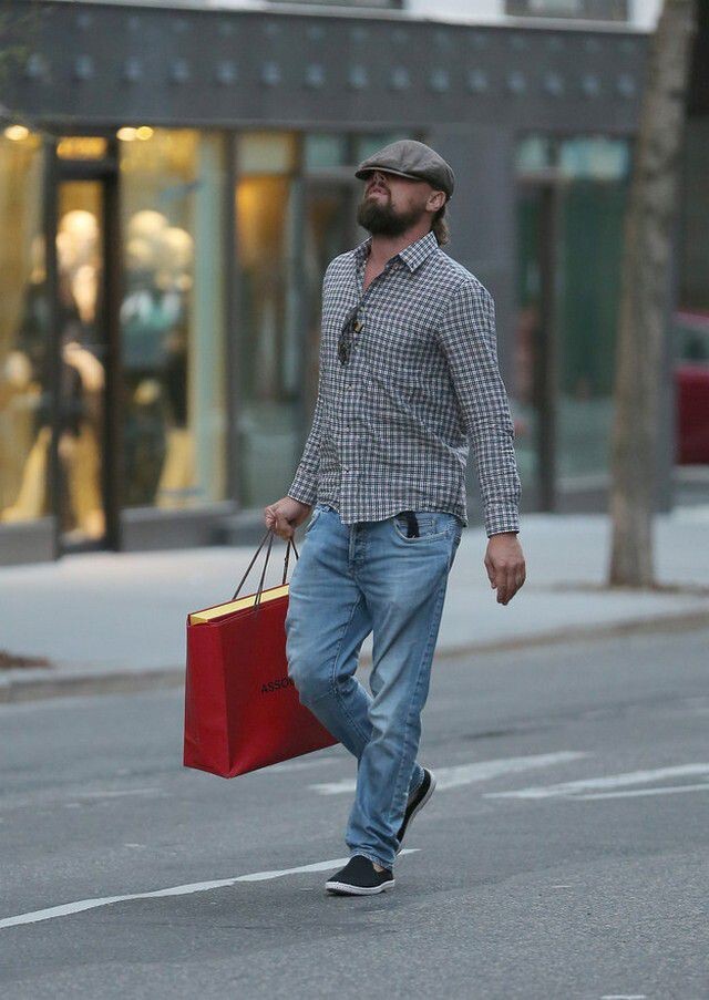 6. But he also reaches peak DiCaprio whenever he simply walks around in public.