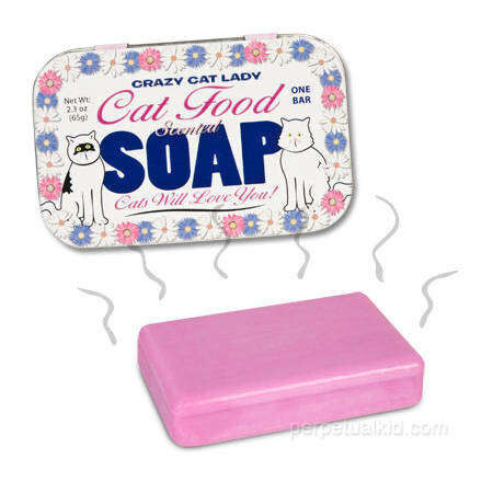 13. Cat food scented soap... if that's your thing. 