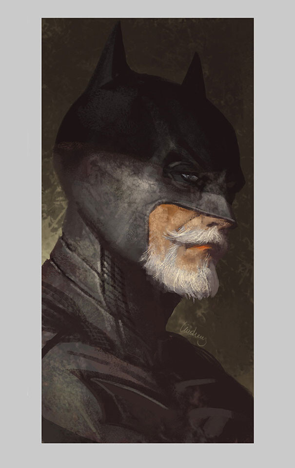 Artist Shows How Superheroes Will Look When They Retire