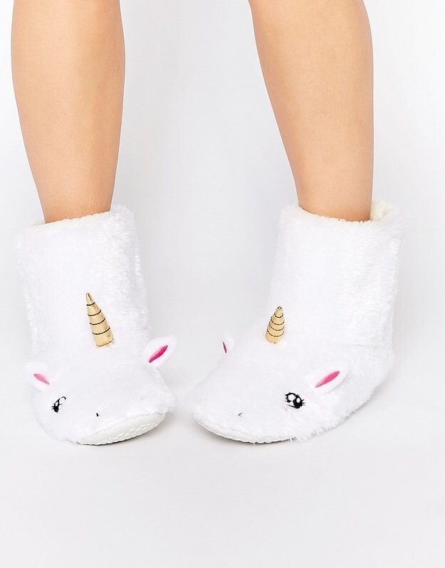 11. These positively wondrous slipper boots: