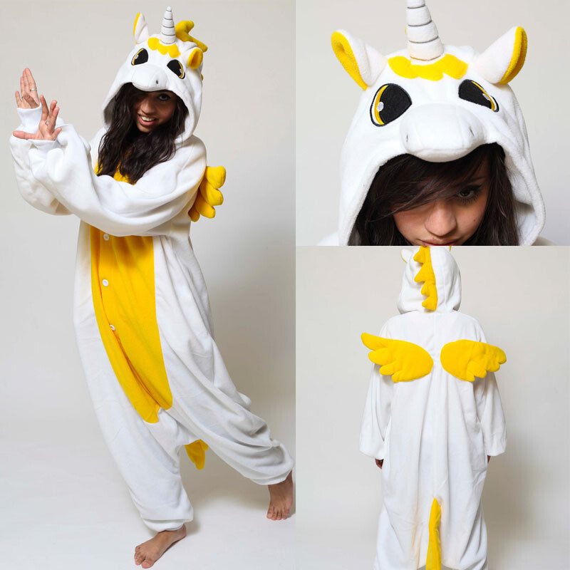 8. This cozy AF unicorn onesie: