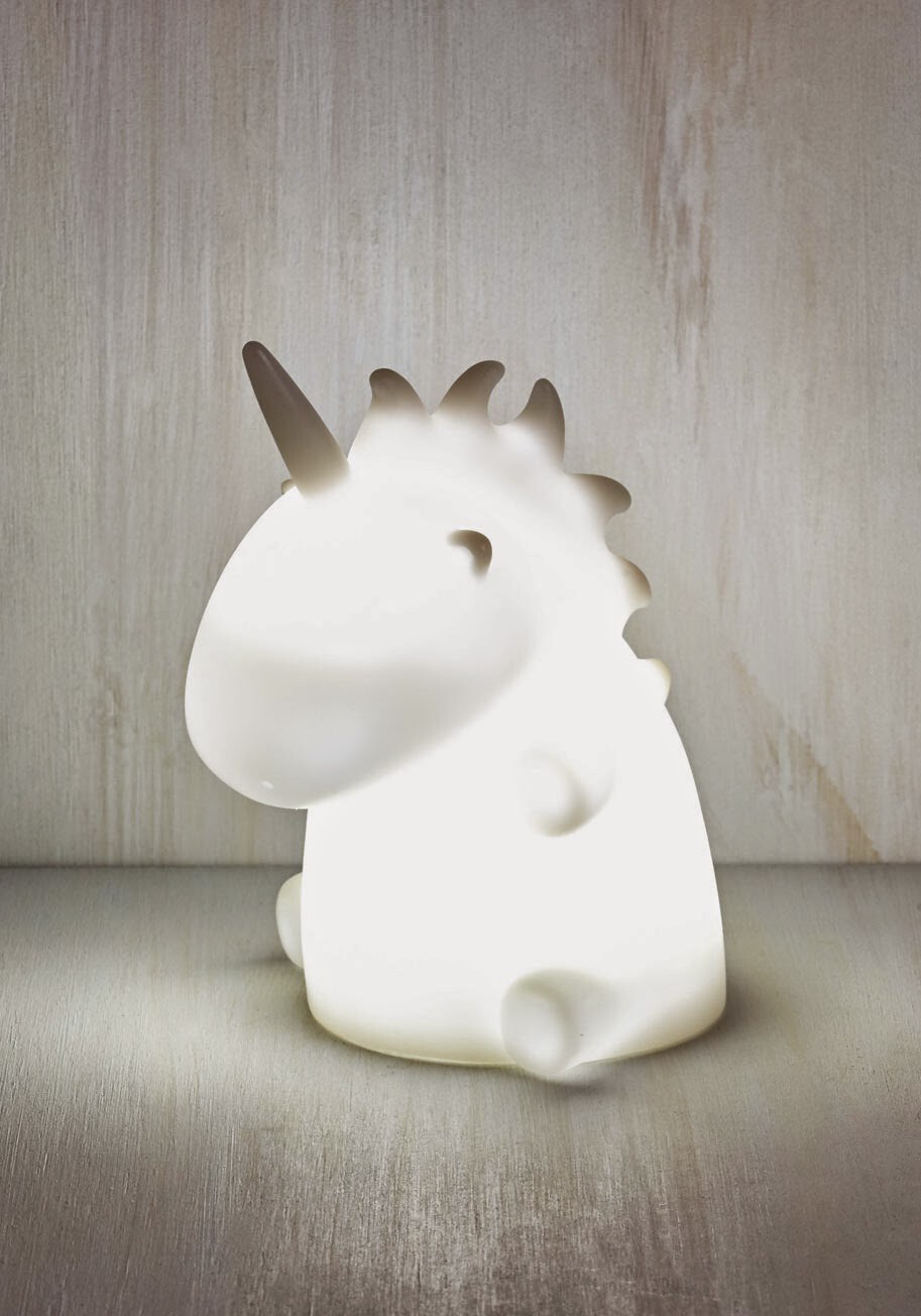 9. This adorable unicorn light:
