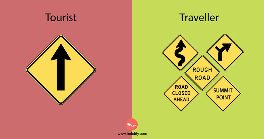 10+ Differences Between Tourists And Travellers