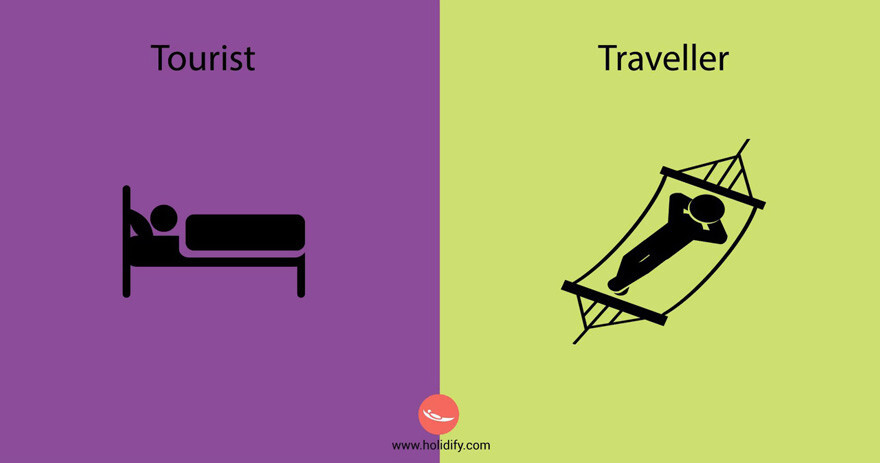 10+ Differences Between Tourists And Travellers