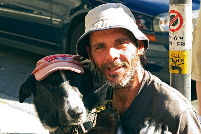 #31 A Homeless Man And His Pet Companion