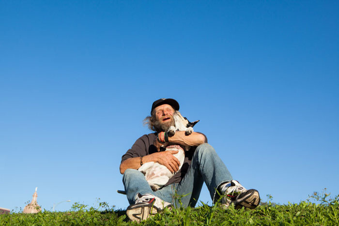#38 Homeless Man And His Dog