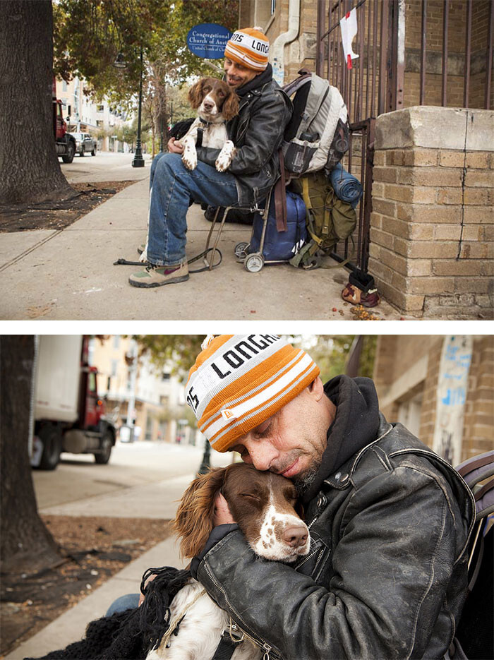 #7 Homeless Man Chuck And His Baby Girl