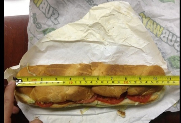 9. No footlong should be classified as an 11-long.