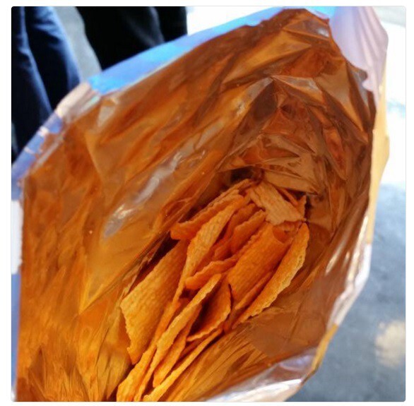 6. No chip bag should be primarily an air bag.
