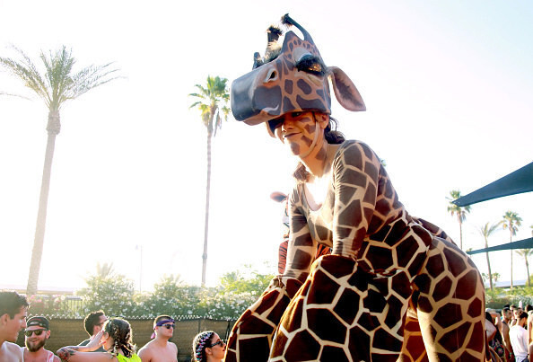 7. And this giraffe-a-human.