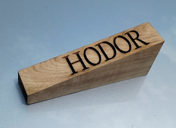 #15 Hold The Door Memorial Door Stop