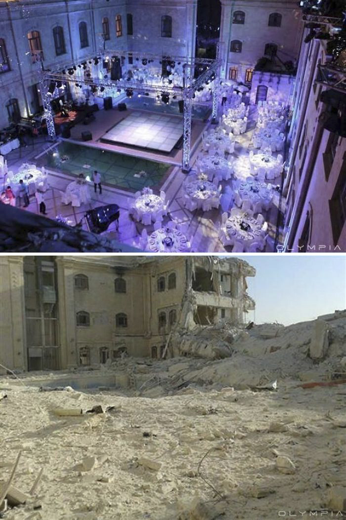 10+ Before-And-After Pics Reveal What War Did To The Largest City In Syria