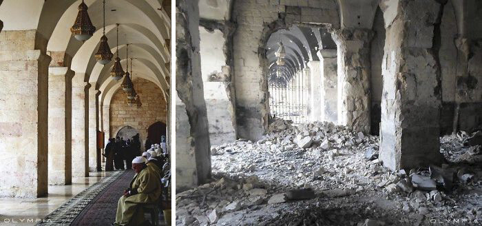 10+ Before-And-After Pics Reveal What War Did To The Largest City In Syria