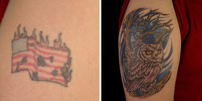 70 Creative Cover-Up Tattoo Ideas That Show A Bad Tattoo Is Not The End Of Life